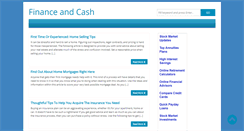 Desktop Screenshot of financeandcash.com